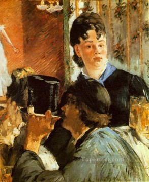 impresionismo Pintura Art%C3%ADstica - La camarera Realismo Impresionismo Edouard Manet